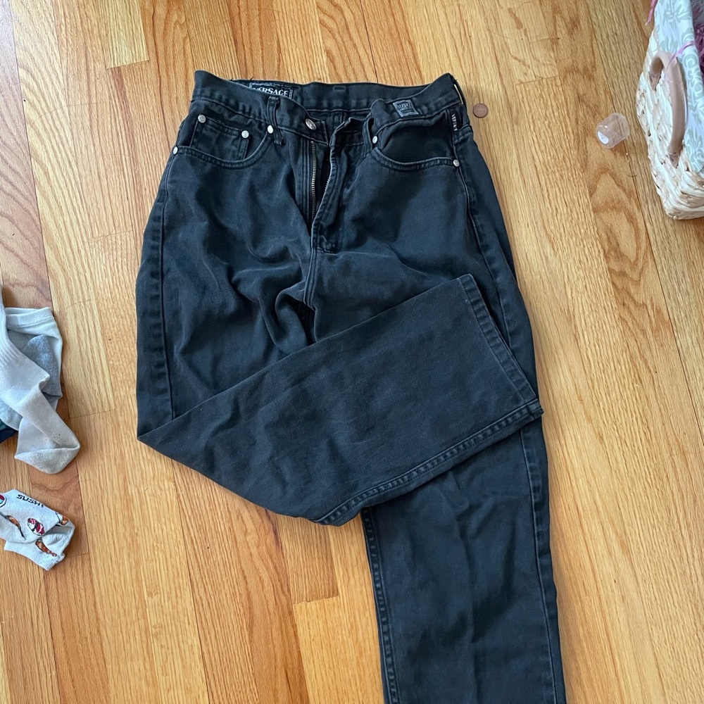 Black Versace jeans